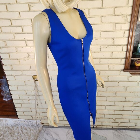 Nwot Womens Blue Mini Dress Size 0/4 - Picture 1 of 5